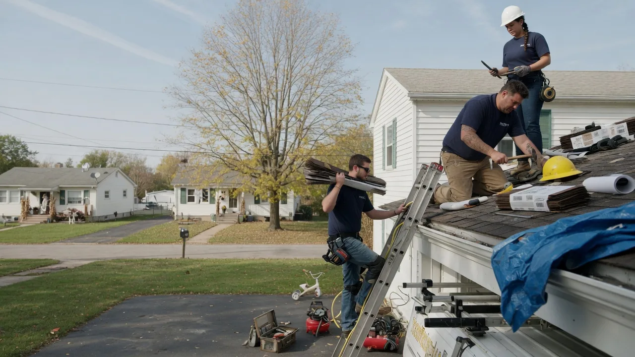 Local Roofing Contractors in Dalzell, IL near me